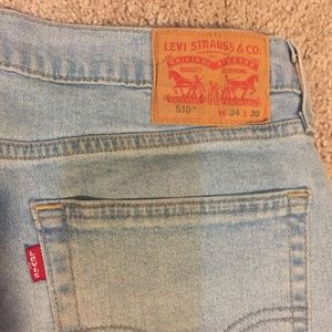 Light Blue Levis Strauss510 Skinny Jeans